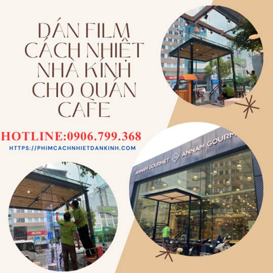 Dán Film Cách Nhiệt Nhà Kính Cho Quán Cafe